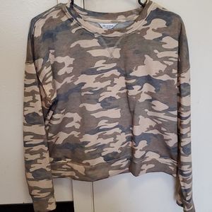 Camo sweater